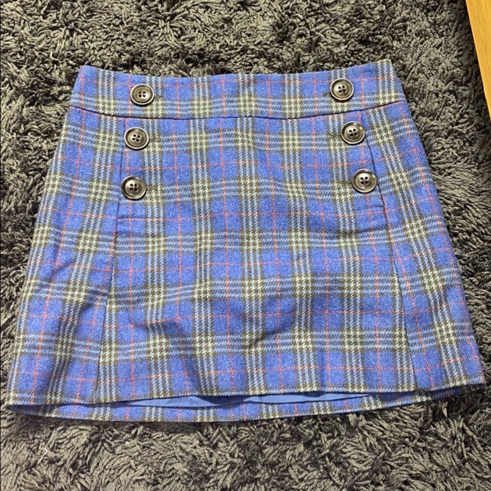 Plaid skirt